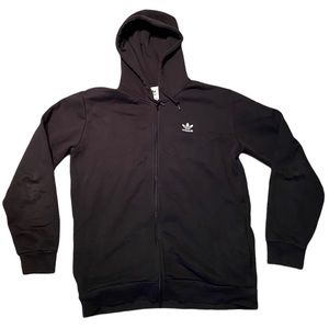 Adidas Originals Trefoil Full Zip Embroidered Hooide